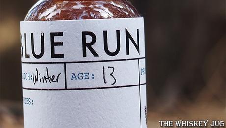 Blue Run Bourbon Whiskey Label