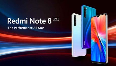 redmi note 8 2021 listed