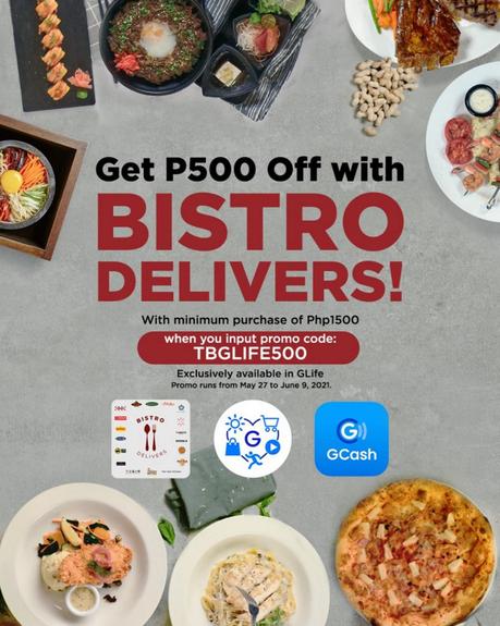 Bistro Delivers Now on GCash!