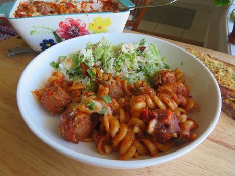 Dump & Bake Meatball Casserole