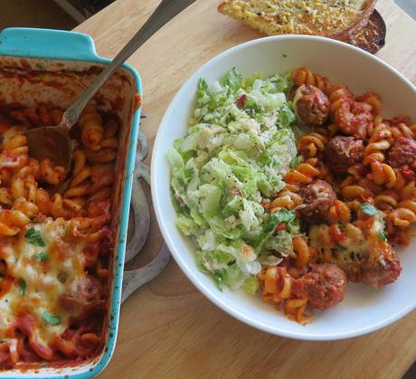 Dump & Bake Meatball Casserole