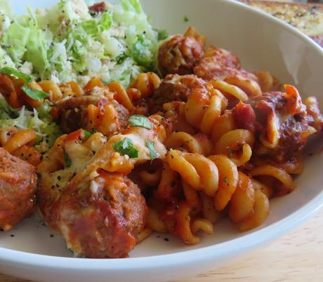 Dump & Bake Meatball Casserole