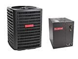Goodman 3 Ton 14 Seer Air Conditioning System with Upflow/Downflow Evaporator Coil