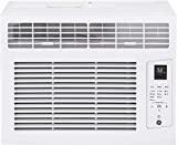 GE AHQ06LZ Window Air Conditioner with 6000 BTU Cooling Capacity, 3 Fan Speeds, 115 Volts, in White