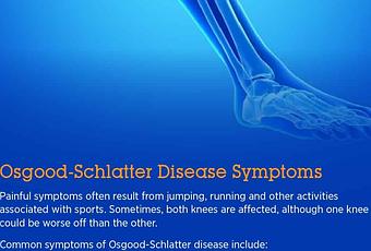 Osgood-Schlatter Disease: Symptoms, Causes & Treatment - Paperblog