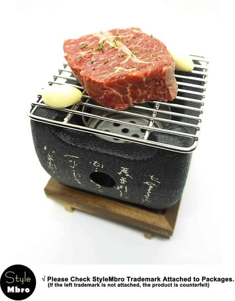 Best Small Grill for One Person: StyleMbro Japanese Yakiniku Grill