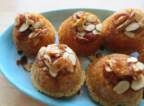 Sticky Almond Muffins