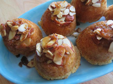 Sticky Almond Muffins