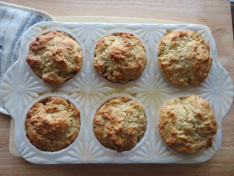 Sticky Almond Muffins