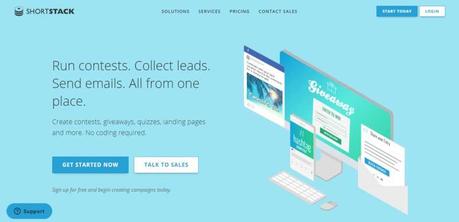 Shortstack - Facebook marketing tool