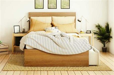 But unlike other bedrooms, the size of a guest bedroom varies greatly. How To Place A Rug Under A Queen Bed (And What Size Should ...