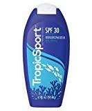 TropicSport Mineral Sunscreen Lotion SPF 30, Reef Friendly, Water Resistant, Broad Spectrum, Natural Organic, Kids and Family Friendly (6.5 oz)