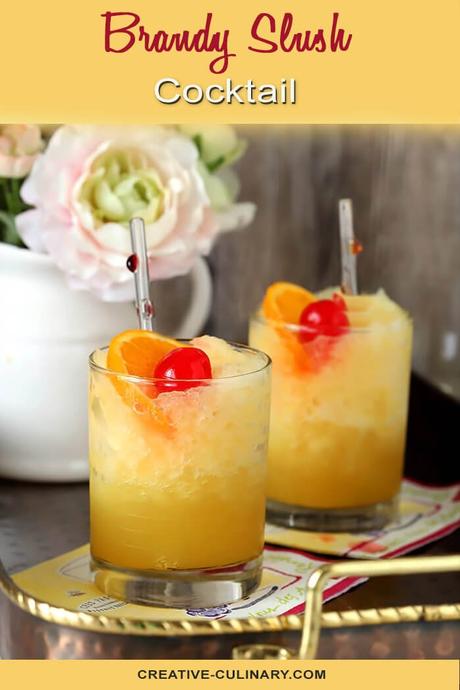 Brandy Slush Cocktail