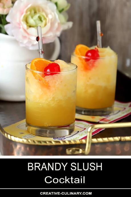 Brandy Slush Cocktail