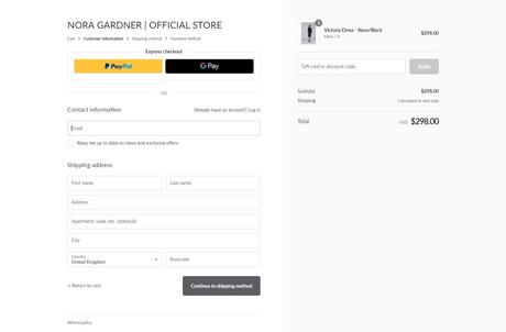 Nora Gardner Discount Codes 2021 – Free Shipping Over $250
