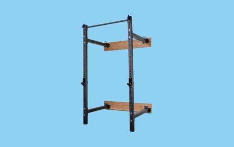 Rep Fitness 4100 Series Foldable Wall Mounted Squat Rack