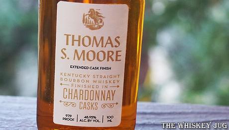 Thomas S. Moore Bourbon Chardonnay Casks Label