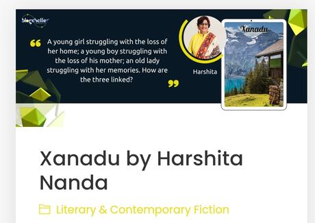 Xanadu by Harshita Nanda #BlogchatterEbook #bookchatter #bookreview #books @ashnhash