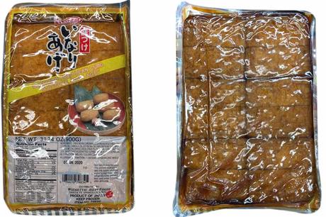 Best frozen and seasoned aburaage : Shirakiku Seasoned Inari Age Ajitsuke