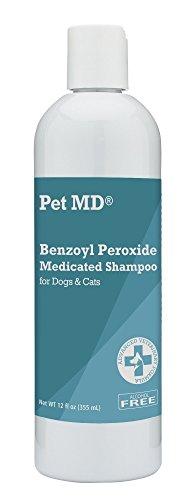 Pet MD - Benzoyl Peroxide Medicated Shampoo...