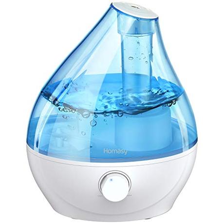 Homasy Cool Mist, BPA-Free 22dB Quiet...