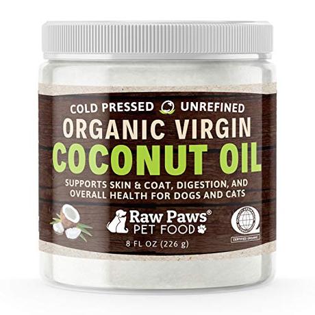 Raw Paws Organic Virgin Coconut Oil for Dogs...