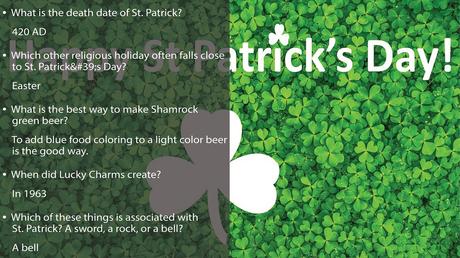 St. Patrick’s Day trivia