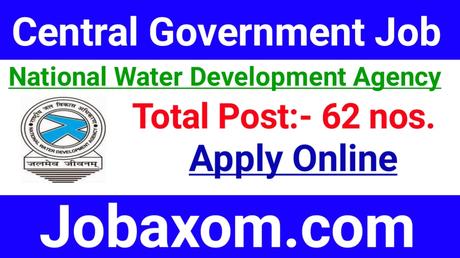 National Water Development Agency Recruitment 2021 – Apply Online for 62 Vacancy