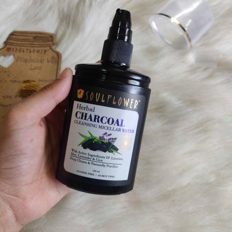 Soulflower Charcoal Cleansing Micellar Water Review