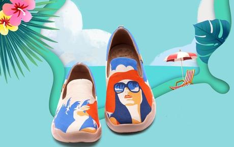 Art and Travel Meets Fashion with UIN Footwear