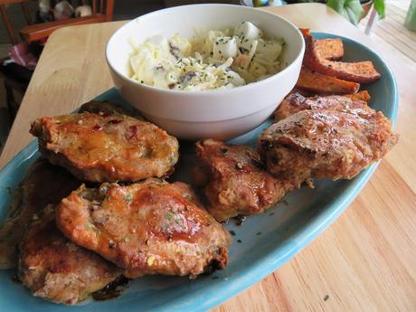 Extra Crispy Chicken Wings with a Lime & Honey Glaze