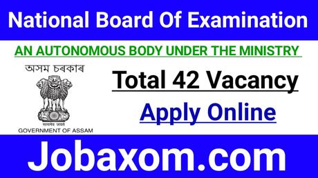 National Board of Examinations Recruitment 2021 – Apply Online for 42 Vacancy
