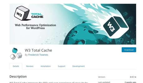 delete w3 total cache