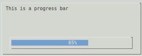 Progress Bar Dialog Box Image Linux Concept