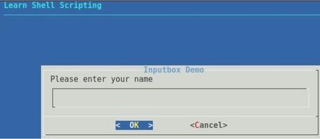 dialog box image Linux Concept