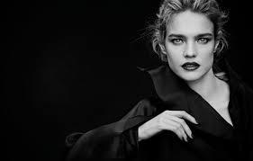 On a computer it is usually for the desktop, while on a mobile phone it. Wallpaper Model Makeup Hairstyle Blonde Black And White Black Background Photoshoot Natalia Vodianova Lexpress Styles Matthew Brookes Images For Desktop Section Devushki Download