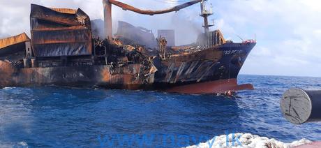Marine pollution ~ - X-Press Pearl reported sinking off Colombo Marine pollution ~ - X-Press Pearl reported sinking off Colombo