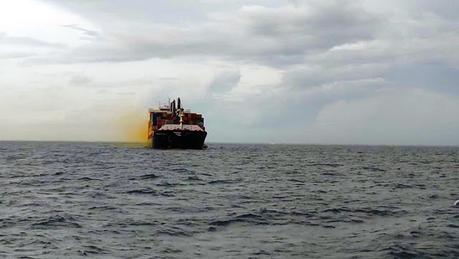 Marine pollution ~ - X-Press Pearl reported sinking off Colombo