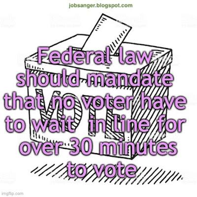 No Voter Should Have To Wait Over 30 Minutes To Vote