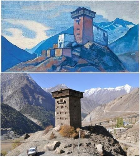 Places of Nicholas Roerich’s Paintings in the Himalayas