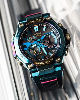 The Casio G-SHOCK MT-G Blue Phoenix-Inspired Watch Is Simply Too 'Chio'