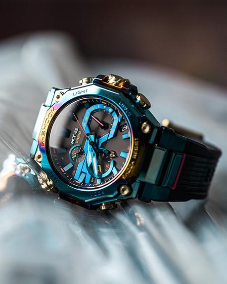 The Casio G-SHOCK MT-G Blue Phoenix-Inspired Watch Is Simply Too 'Chio'