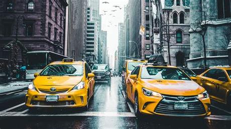 Download wallpaper 4k in high quality, with a resolution of 3820x2160. 1920x1080 New York Taxi Wet Roads Tall Buildings 5k Laptop ...