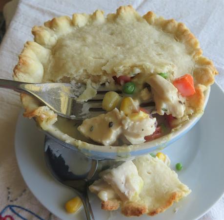 Chicken Pot Pie (for one)