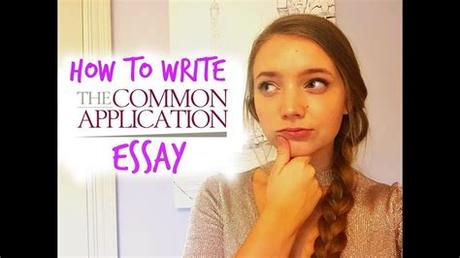 The prompt was modified slightly several years ago to include the words interest and … HOW TO WRITE THE COMMON APP ESSAY/COLLEGE APPLICATION ...