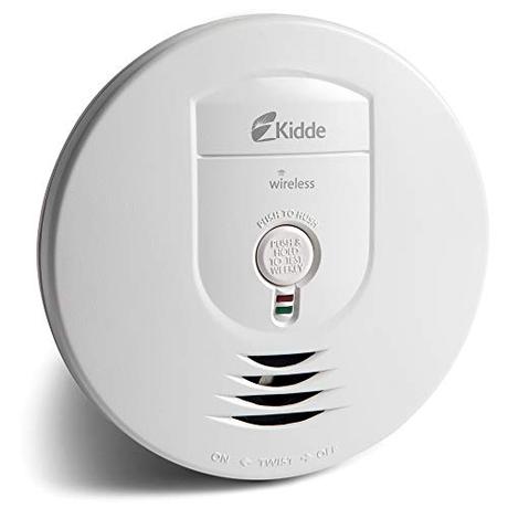 Kidde 21026044 Wireless Interconnect Battery Operated Smoke Detector Alarm |