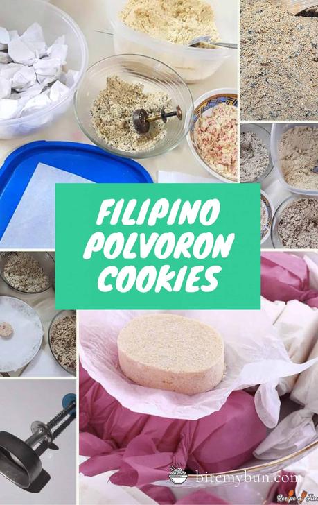 Filipino polvoron cookies
