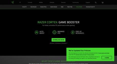 Razer cortex graphic card