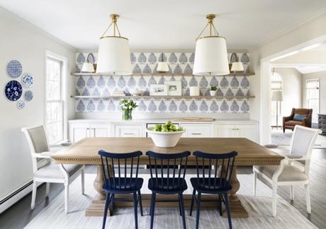Scheming: Fresh Dining Room Redo by Tracy Parkinson