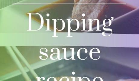 Yakiniku Dipping sauce recipe